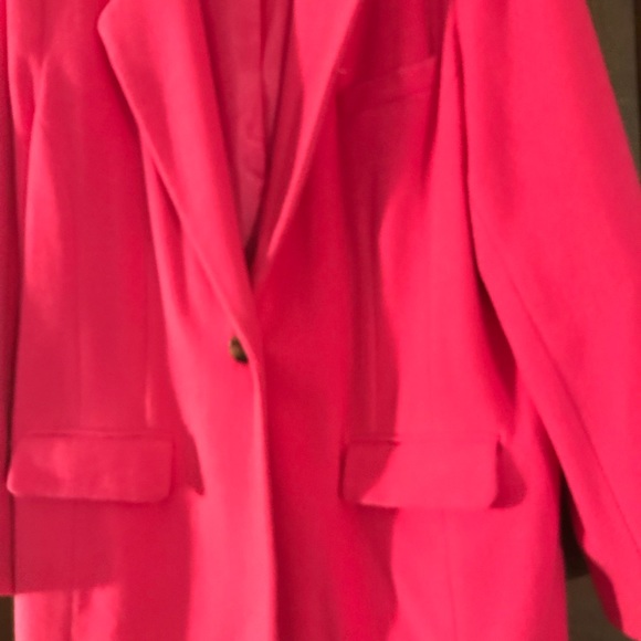 Sag Harbor Bright Pink Blazer - Picture 4 of 5